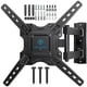 thumbnail image 1 of PERLESMITH Soporte de pared para TV de movimiento completo con certificación UL para la mayoría de televisores OLED 4K curvados planos de 26 a 60 pulgadas de hasta 77 libras, soporte de pared para TV, 1 of 5