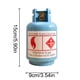 thumbnail image 2 of Tarro de Ahorros | Banco de dinero de plástico grande y pequeño | Organizador robusto de monedas de efectivo | Diseño único de botellas de gas | Acento de Decoración del Hogar | Interior espacioso, 2 of 9