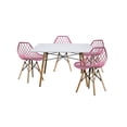 thumbnail image 1 of Comedor Vento 4 personas rectangular Rosa, 1 of 7