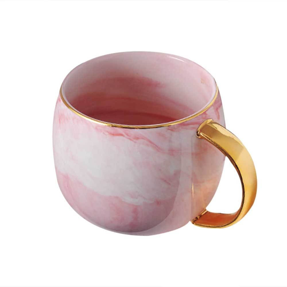 Nordic Mug Cup Marble Ceramic Milk Tea Drinking Cup Breakfast Drinkware