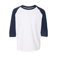 thumbnail image 2 of Heavy Cotton™ Youth Raglan Three-Quarter Sleeve T-Shirt, 2 of 3