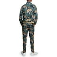 thumbnail image 5 of G-Style USA Men's Royal Floral Tiger Track Suit Set, Up to 5X, 5 of 6