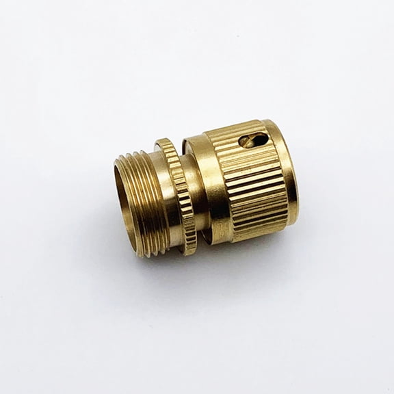 LOLIPPYY Garden Hose Quick Connect Copper Fitting, 1 Piece for Fast, Easy Hose Attachment and Detachment