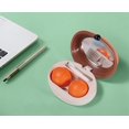 thumbnail image 3 of The Mujen Contact Lens Case Kit, Cute Color Book Fox Contact Lens case with Remover Tool, Portable Contact Lens Travel Storage kit with Mirror, Container, tweezer, Holder (Orange_Fox), 3 of 7