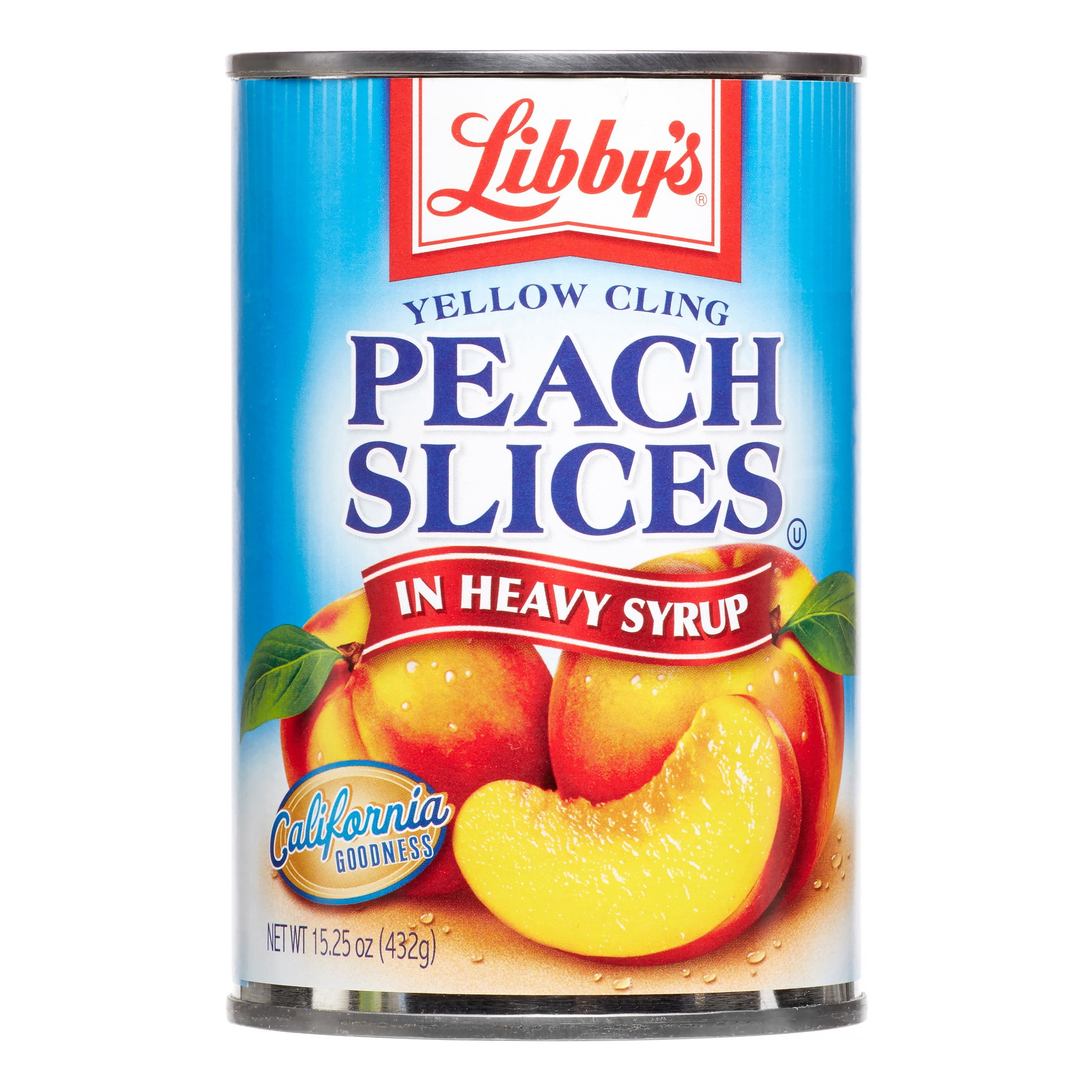 Libby's Yellow Cling Peach Slices in Heavy Syrup, 15.25 oz