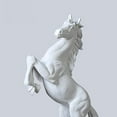 thumbnail image 4 of YWMJZEU Horse Statue Home Decoration Sculpture Resin Modern Decorative Figure White, 4 of 9