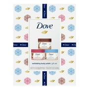 Dove Exfoliating Body Polish Gift Set, Macadamia, Brown Sugar & Coconut, and Pomegranate, 3 Count
