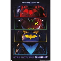 DC Comics Gotham Knights - Chest Emblems Wall Poster, 22.375" x 34"