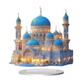 thumbnail image 3 of Cheapark 1PC Easter Ornament 2D Printed Acrylic Decorative Items Suitable For Office Desktop Bookshelf Dining Table Decoration Easter Themed Decorative Accessories, 3 of 6