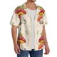 thumbnail image 2 of Fotbe Frog Sitting On Mushroom Camisa Estampada de Manga Corta para Hombre, Casual de Verano, Estilo Playero, Sin Arrugas-XX-Large, 2 of 5