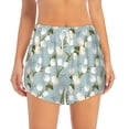 thumbnail image 2 of Fotbe Tulips Flowers Womens High Waist Running Shorts Athletic Workout Quick Dry Shorts for Women with Pockets Gym Yoga Summer Shorts-XX-Large, 2 of 9