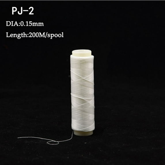 1pc PJ1/2/3/4/5 High Tensile Strong Rope Cord Invisible Wire Nylon Monofilament Fishing Line Polyester Bait Elastic Thread Spool PJ-2