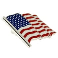 thumbnail image 4 of PinMart's Made in the USA Traditional American Flag Patriotic Enamel Lapel Pin 2-Piece Bundle Set - Brass and Metal Unisex Lapel Pins, 4 of 4