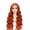 20inches, variant on 13x4 Ginger Body Wave Human Hair 200 Density HD Transparent Lace Frontal Wigs Pre Plucked for Women