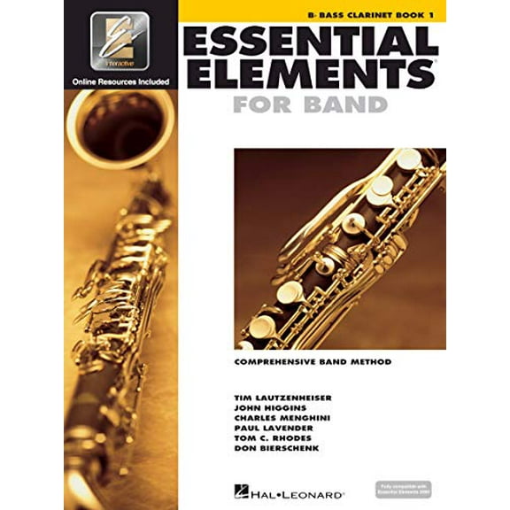 Pre-Owned Essential Elements for Band - BB Bass Clarinet Book 1 with Eei (Book/Online Audio) [With CDROM and CD (Audio) and DVD] (Paperback) 063400316X 9780634003165