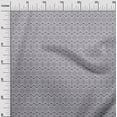 thumbnail image 2 of oneOone Georgette Viscose Fabric Chevron & Triangle Geometric Print Fabric BTY 42 Inch Wide, 2 of 4