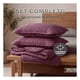 thumbnail image 4 of Edredón Ligero Real Textil + 2 Fundas de Almohada, Juego de Colcha Matrimonial, Color Vino, 4 of 7