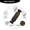 thumbnail image 5 of Salouo Golden Dragon Tattoo Art Pattern Cute Bolster Pillow,Cylindrical Pillow Long Pillow for Bed Round Side Pillow for Knee/Leg/Neck ,- Length 24.4" x 9.8" Diameter, 5 of 8