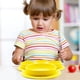 thumbnail image 4 of Bearachild de cena para niños, alimentación de silicona, frutas, dividido, cuenco, forma de pata, vajilla de alimentación, juguete para Mostrada Amarillo Bearachild HA003350-06, 4 of 6