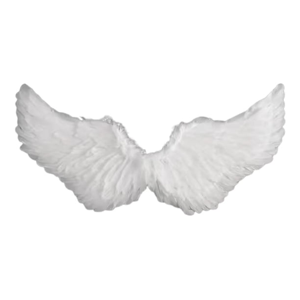 de ángel de Halloween con correa elástica para decoración de disfraces para fiestas temáticas de espectáculos en el escenario Blanco M