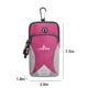 thumbnail image 3 of Brazalete para teléfono, pequeña bolsa cruzada, se adapta a todos los teléfonos celulares, para correr caminar, rosa, 3 of 7