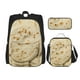 thumbnail image 1 of Balery Taco Tortillas Mochila escolar 3 en 1 para niños: mochila resistente con lonchera térmica y estuche para lápices. Mochila escolar para niños y niñas., 1 of 7