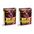 thumbnail image 2 of Dragon Shield Bundle: 2 Packs of 60 Count Japanese Size Mini Matte Card Sleeves - Matte Magenta, 2 of 5