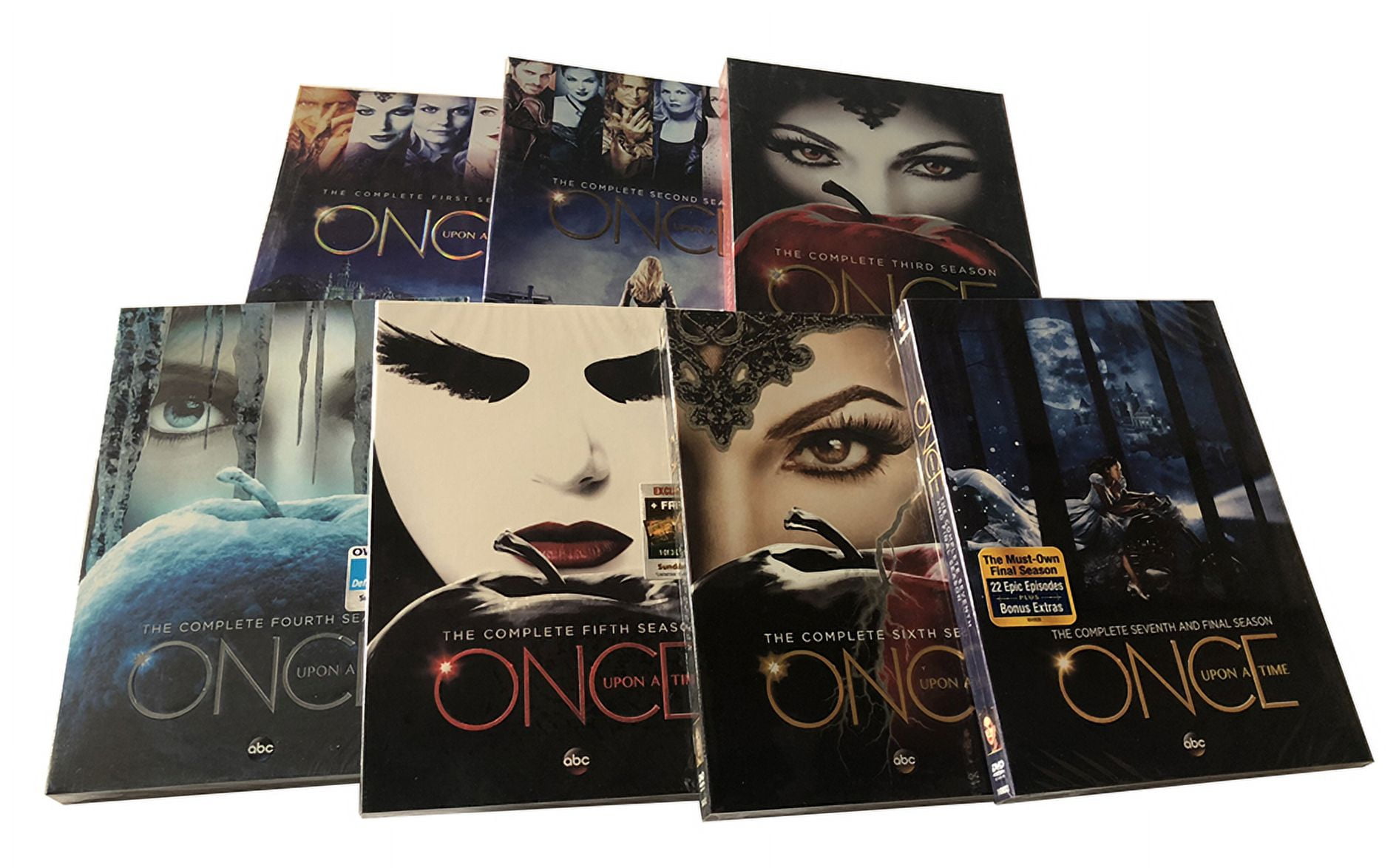 Once Upon a Time: The Complete Series (DVD), Seasons 1-7 - Walmart.com