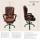 thumbnail image 3 of Silla Ejecutiva de Escritorio Oficina Ergonómica Reclinable X-PROSS Cafe 6.49 pulg, 3 of 6