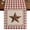 Red Brown, variant on Table Runners 48 Inches Long Dress Scarves, Western Texas Star Retro Farmhouse Kitchen Table Runner, Short Coffee Tablerunners, Rustic Vintage Farm Red Beige Plaid 13x48 Inch