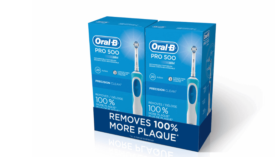oral b pro 500 walmart