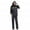 Navy Blue, variant on Motorcycle Rain Suit for Men & Women, Waterproof Rain Jacket Trouser Suit with Reflective Strip, Sport Raincoat Anti-storm
