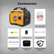 Maxpeedingrods 3800 Watt Portable Gas Powered Generator Inverter for Camping, Home Backup