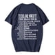 thumbnail image 4 of Mejor Belleza para mujer, estilo clásico, para conciertos, para amantes de la música, de 1989, de moda, para niñas y niños Navy XL, 4 of 4