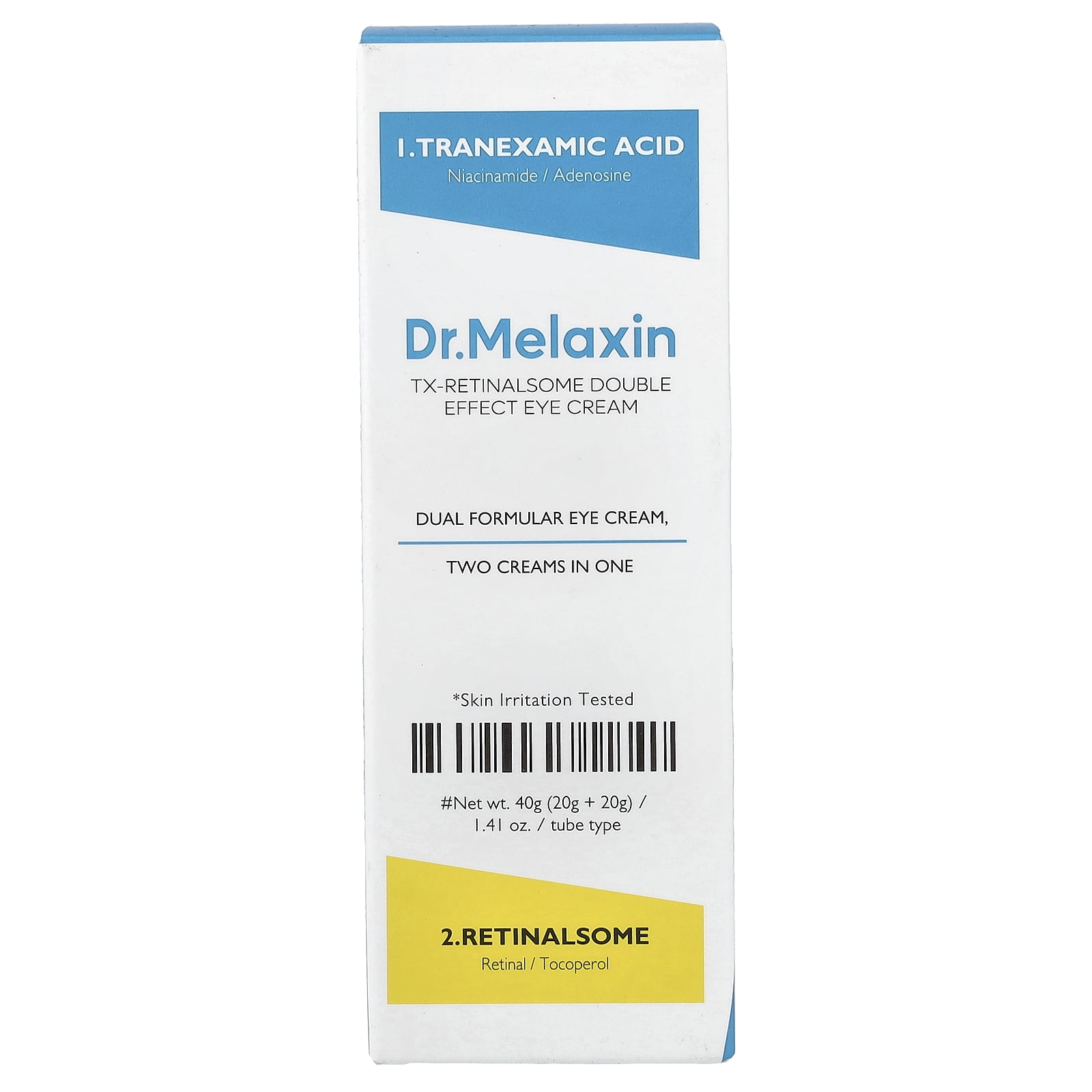 Dr.Melaxin TX Retinalsome Double Effect Eye Cream, 1.41 oz (40 g)