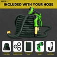 thumbnail image 3 of MANGOBOB Expandable Garden Hose, Water Hose, 10 Spray Nozzles, Leak-Proof Design, Flexible-Green, 150ft, 3 of 17