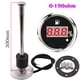 thumbnail image 1 of A 52mm Digital Fuel Level Gauge With Warning Light 0-190ohm Oil Tank Indicator Marine Fuel Level Sensor125 150 200 250 400 500mm, 1 of 1