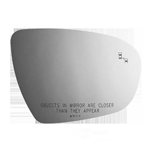 Burco Side View Mirror Replacement Glass - Clear Glass - 5613B