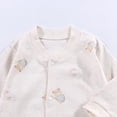 Baby Boys Girls Bodysuit Cartoon Printed Rompers Jumpsuits with Button ...