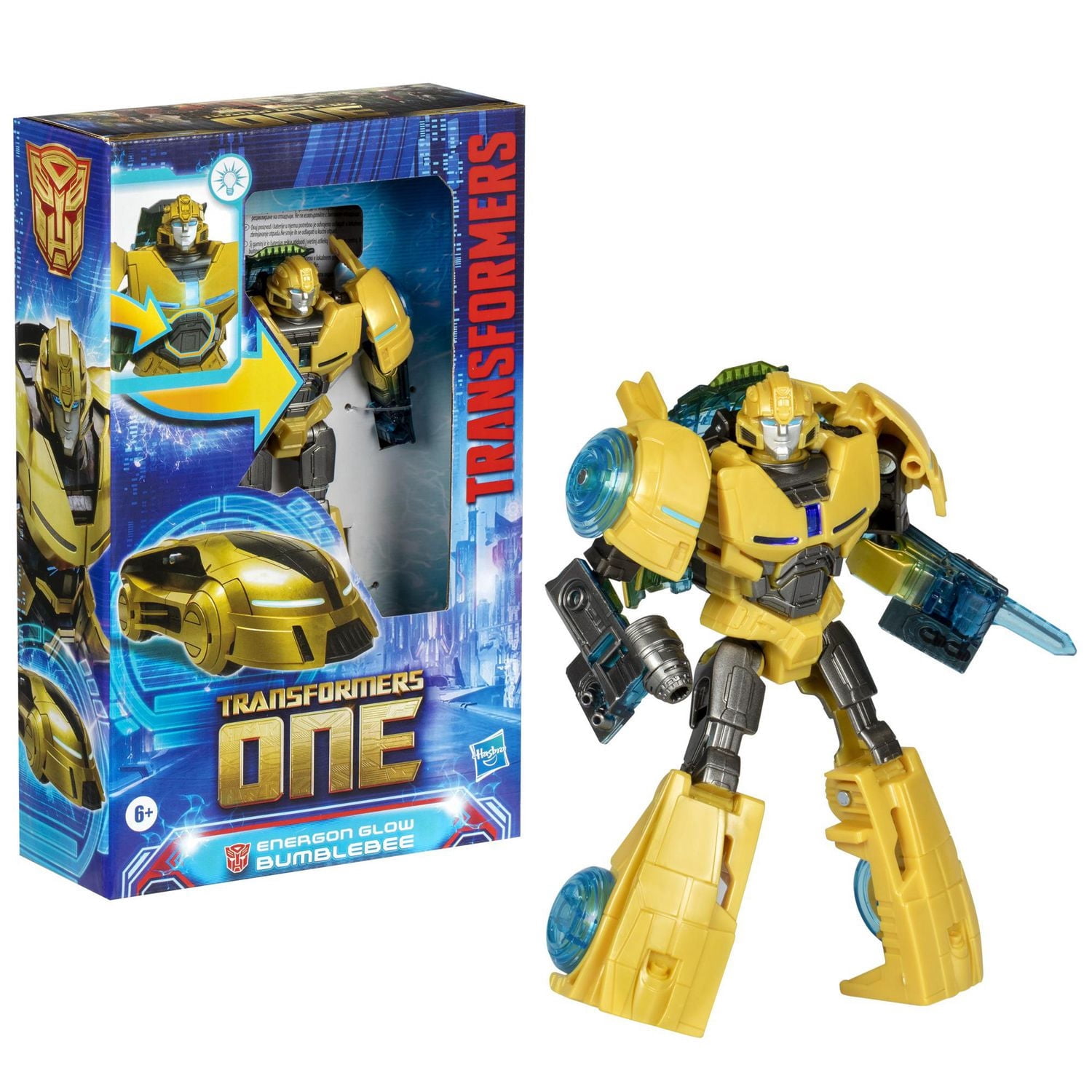 Transformers One Energon Glow Bumblebee (B-127) Action Figure