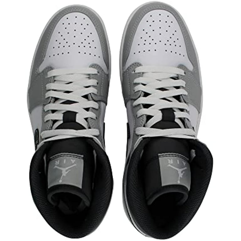 Nike Men's Air Jordan 1 Mid Light Smoke Grey, Light