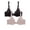 Black Hue/Bark, variant on Women's Sheer Mesh Demi Underwire Bra, Single and 2-Pack