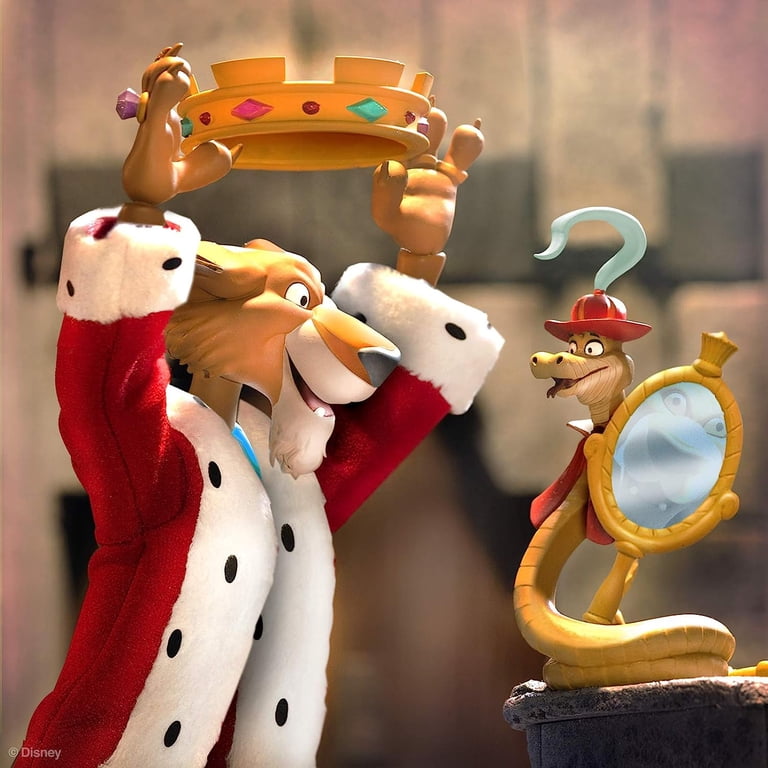 SUPER7 ディズニー ロビンフッド プリンスジョン フィギュア Super 7 Disney Robin Hood Prince John & Sir Hiss Action Figure