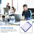 thumbnail image 5 of 2 Pieces Travel Storage Bag Transparent Folder File Document, 5 of 8