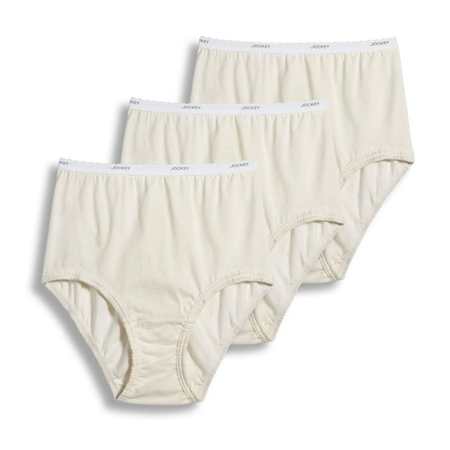 Jockey Culotte Classique pour Femmes en Coton 100 % - Lot de 3