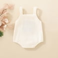 thumbnail image 5 of mgoYE Baby Girl Clothes 0-3 Months My First St Patricks Day Baby Boy Girl Outfit Overalls Sleeveless Bubble Romper Infant Clothes Boys Girls(White,9-12 Months), 5 of 9