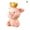 D, variant on AYYUFE Cute Resin Money Lucky Pig Figurine Statue DIY Miniature Garden Table Ornament