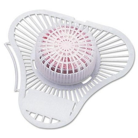 UNISAN Urinal Screen w/Deodorizer Block, 12/Box