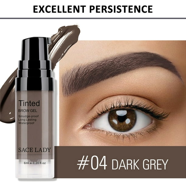 Muyoka SACE Lady Eyebrow Gel Impermeable Sombra de cejas de larga duraci贸n Crema de tinte para cejas