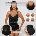 thumbnail image 3 of LELINTA Women Ultra Firm Control Butt Lifter Shaping Body Shaper Shoulder Strap Bra Bodysuit Slimming Shapewear, 3 of 6